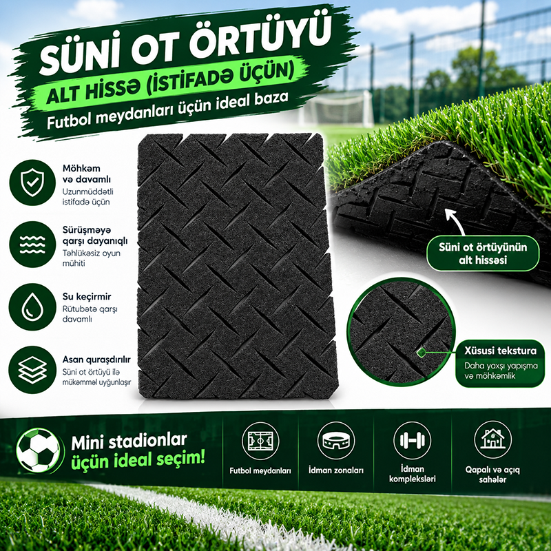 Suni ot örtüyü üçün Elastik shockpad (süngər)